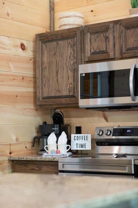 The Secluded Reset Button Cabin Broken Bow Exterior foto