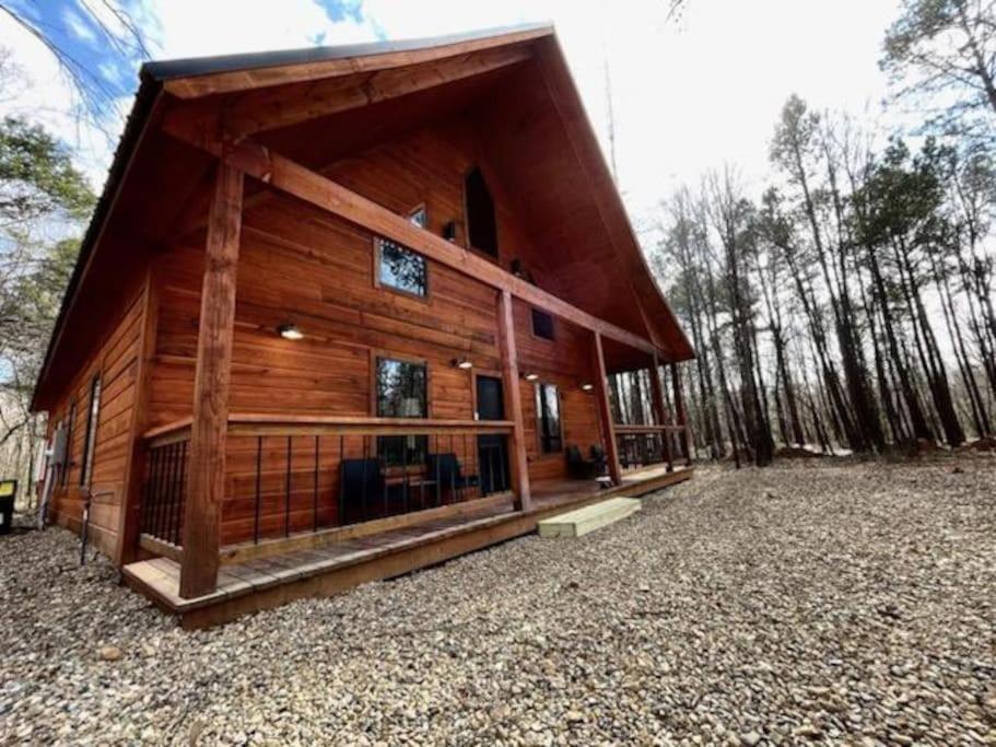 The Secluded Reset Button Cabin Broken Bow Exterior foto